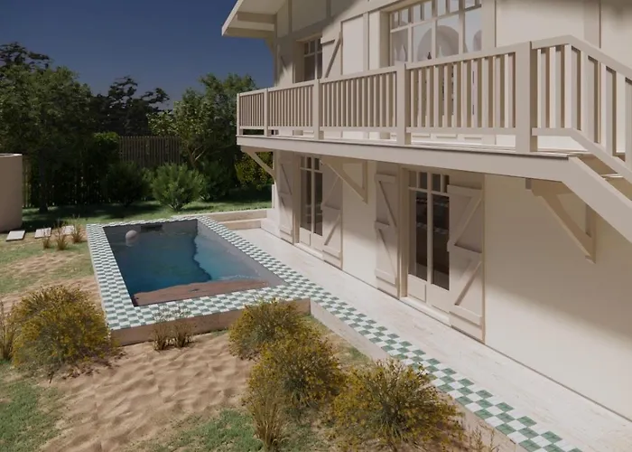 Villa D'architecte Avec Piscine Et A Pied